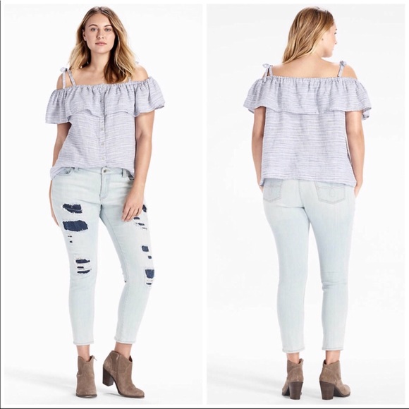 HOST PICK 🎉NWT Lucky Brand plus size Top - Picture 1 of 4